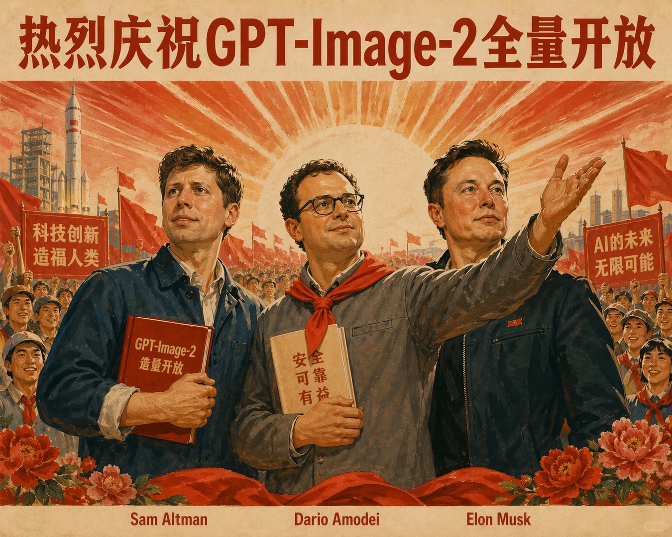 主题海报版式设计 - AI生成效果图