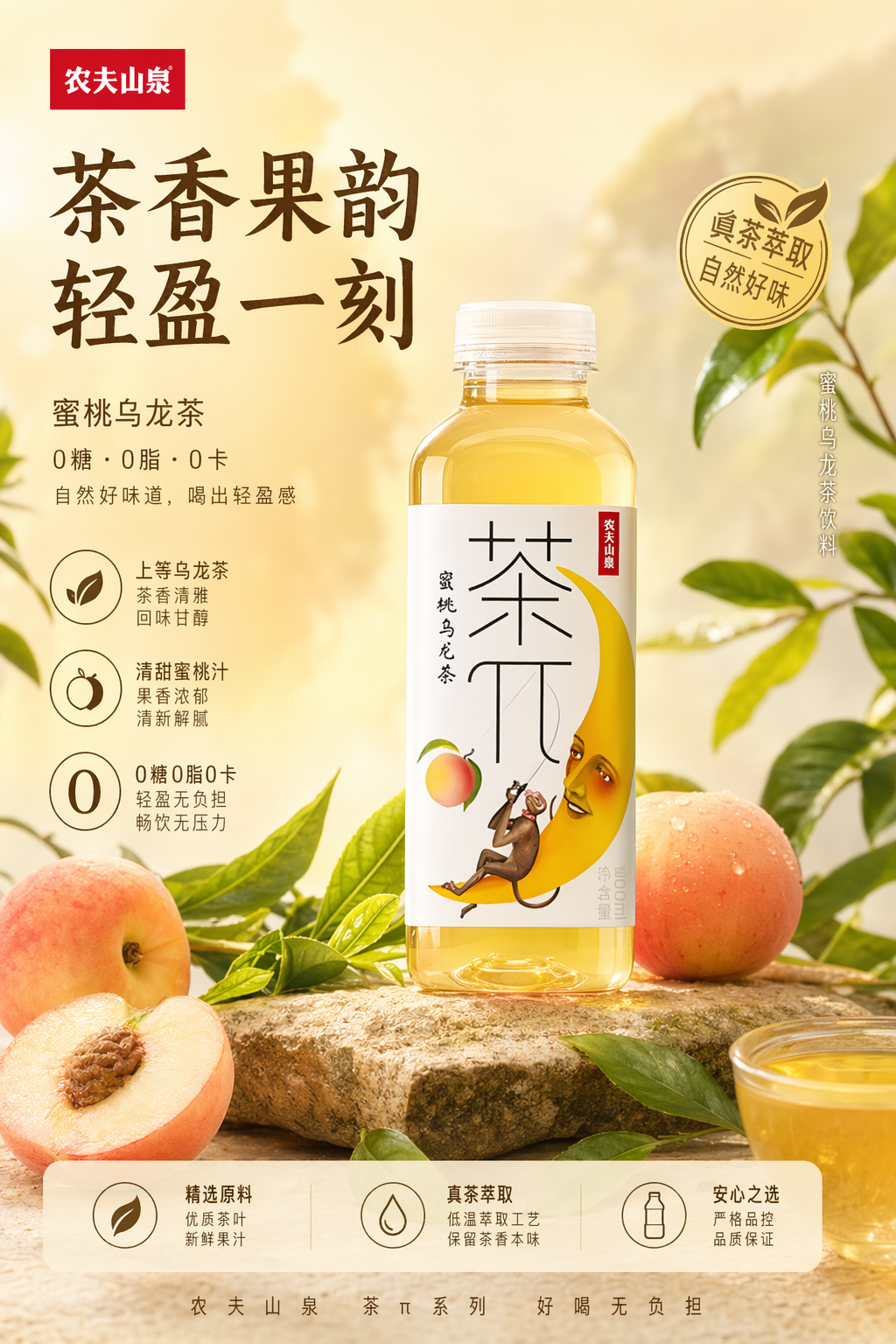 茶π产品宣传海报 - AI生成效果图