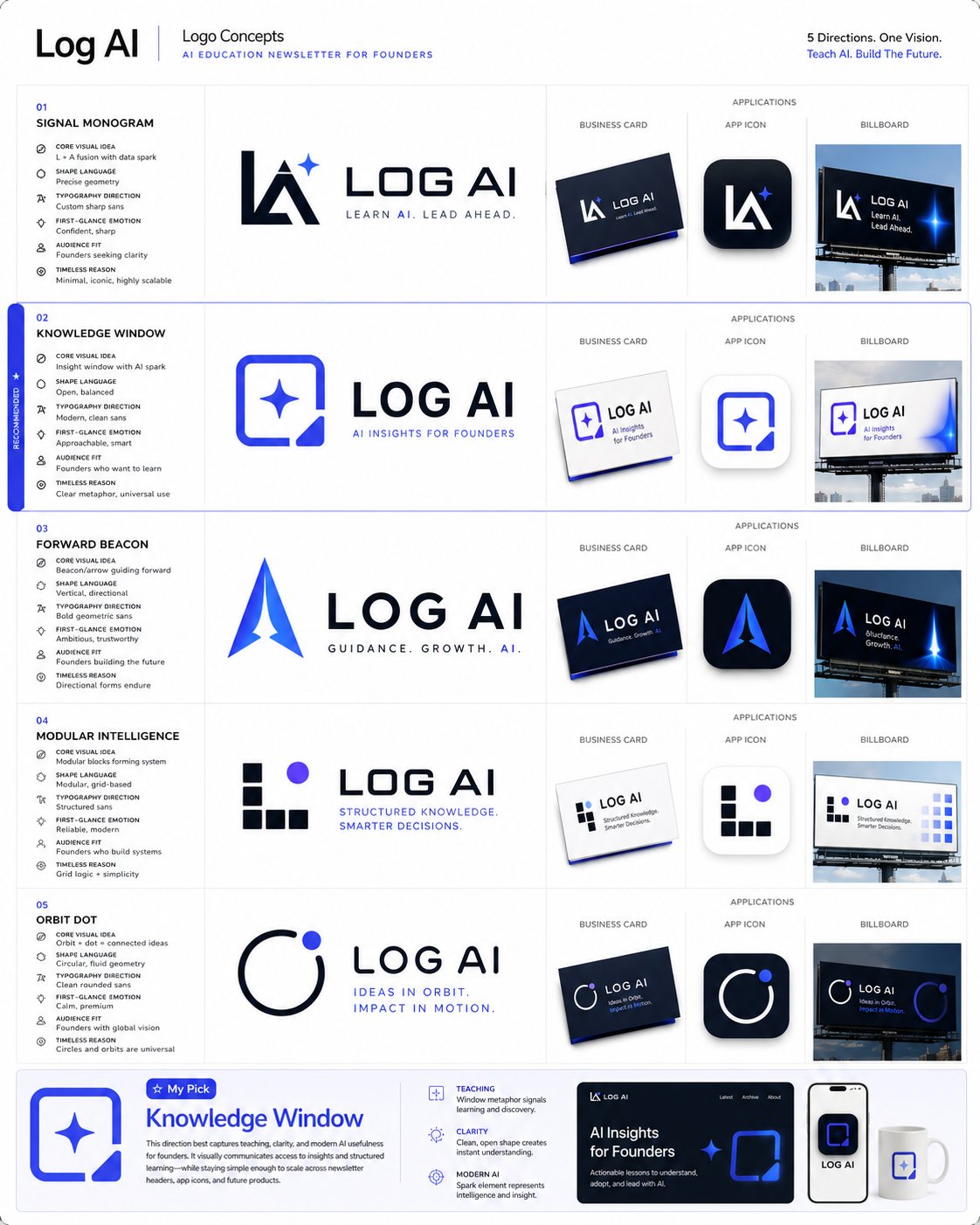 Logo 与品牌身份系统提示词合集 - AI生成效果图